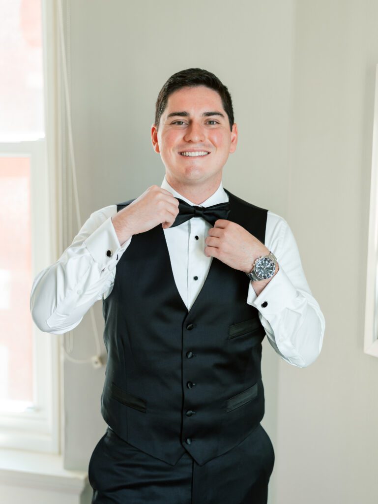 groom at The Westin Hotel