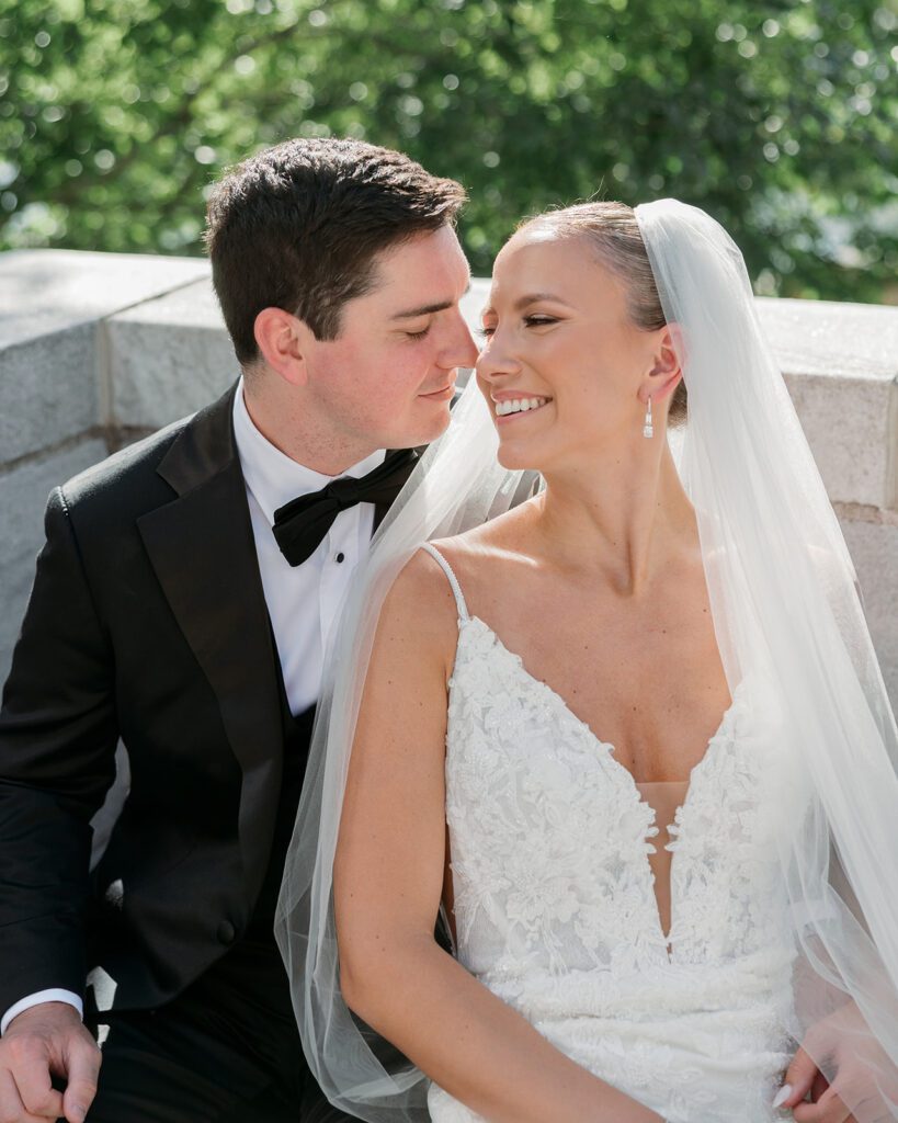 Bride & Groom at the Supreme court of ohio