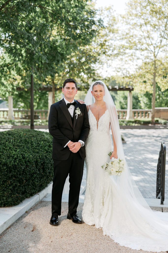 Bride & Groom at the Supreme court of ohio