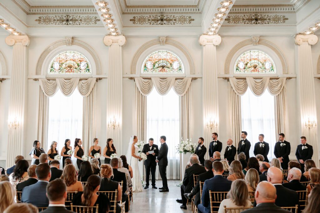 Ceremony at The Westin Hotel in Columbus, Oh