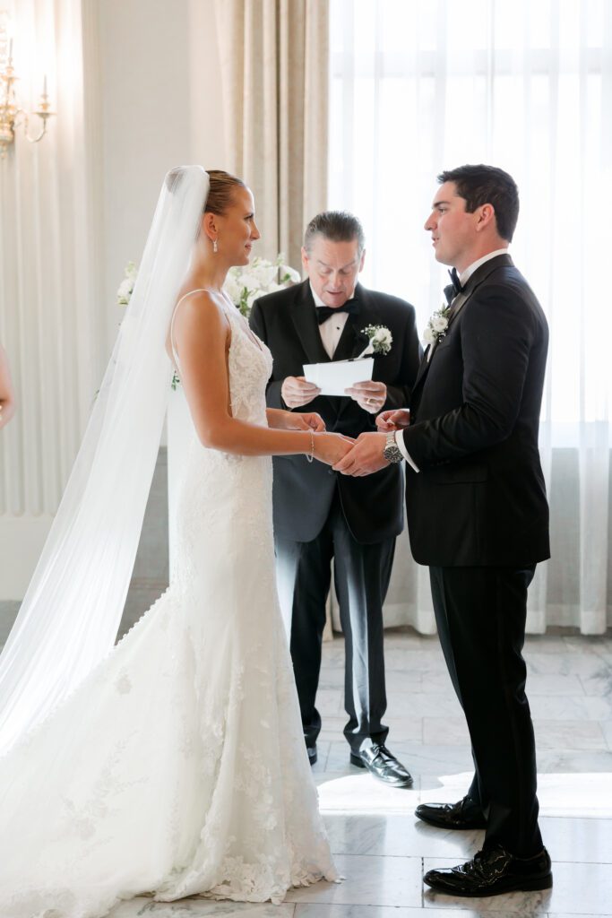 Ceremony at The Westin Hotel in Columbus, Oh