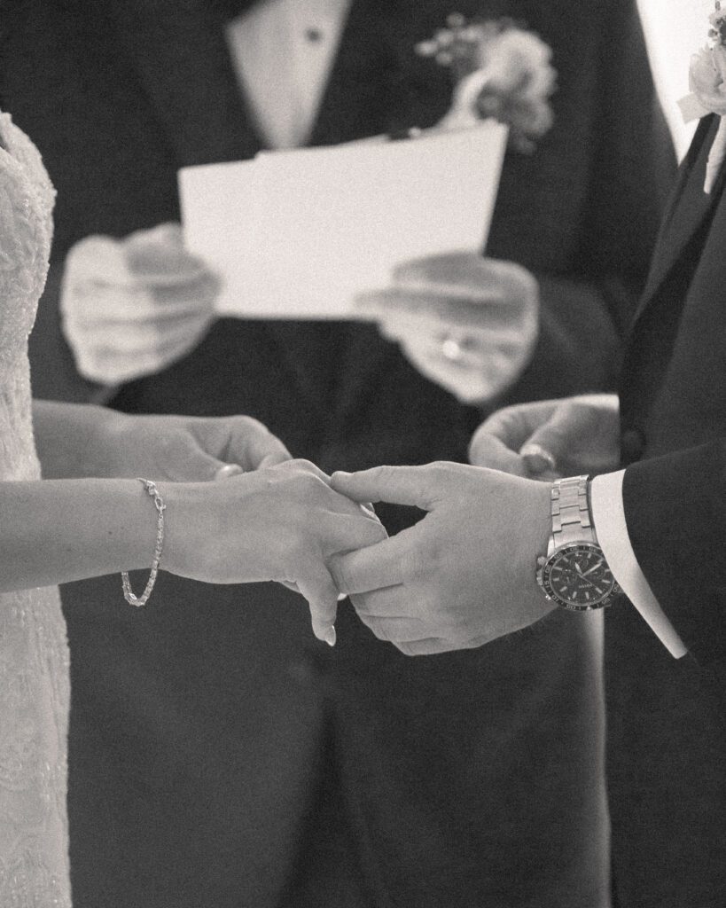 Ceremony at The Westin Hotel in Columbus, Oh