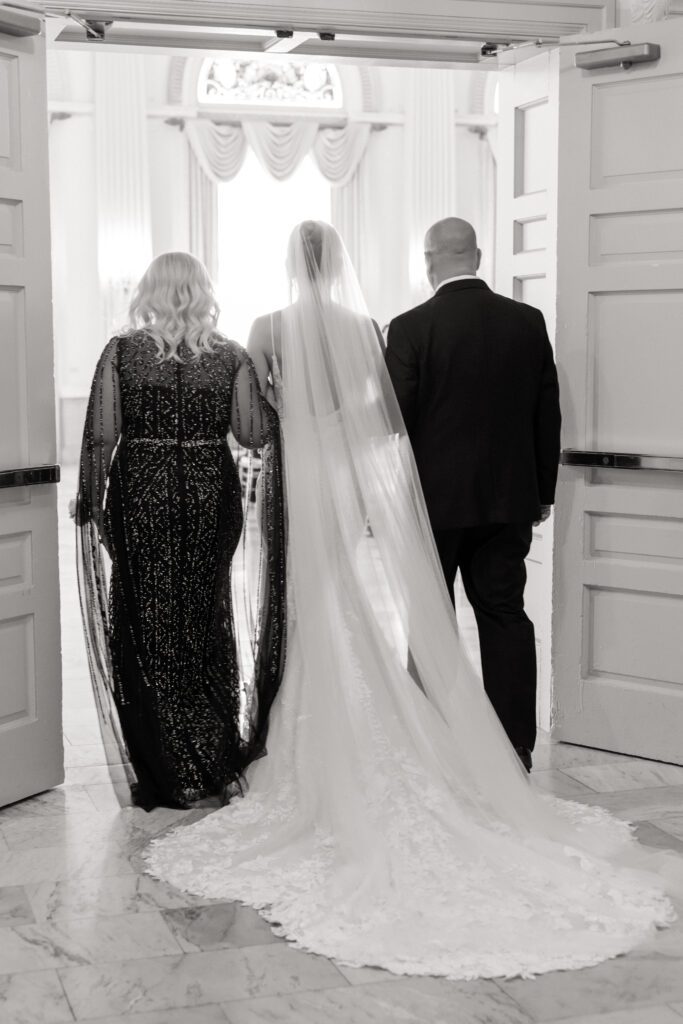 Ceremony at The Westin Hotel in Columbus, Oh